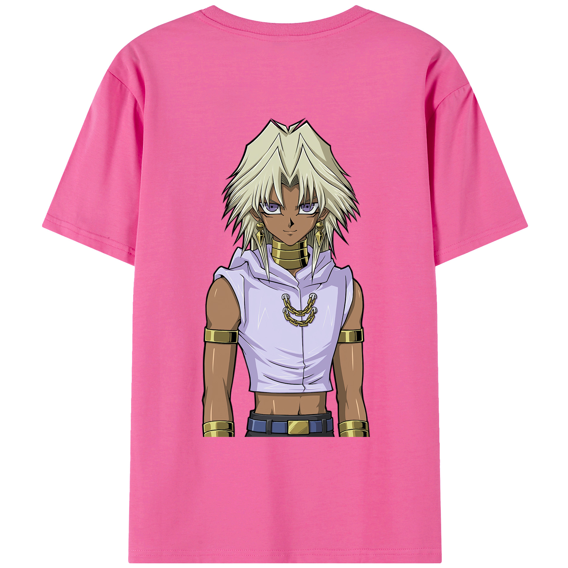 遊☆戯☆王 Yu-Gi-Oh! レディース半袖Tシャツ(バックプリント)